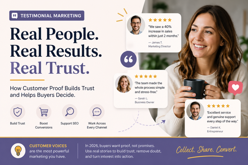 Decided Customer Testimonial Marketing: How Customer Proof Builds Trust and Helps Buyers ...