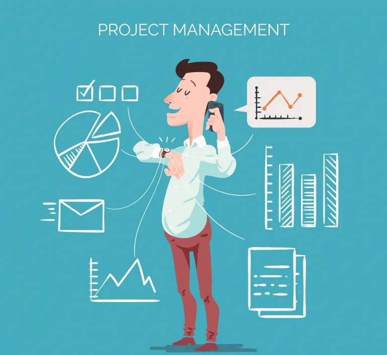 A project manager has many skills